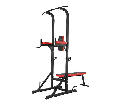 Турник-пресс-брусья со скамьей Unix Fit POWER TOWER 120P