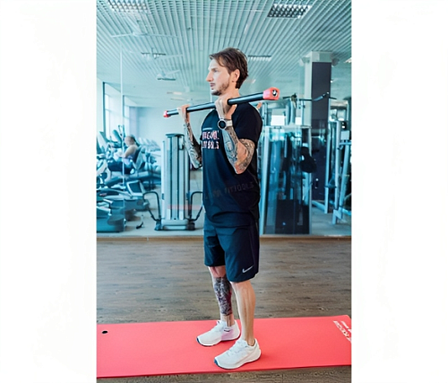 Бодибар Original FitTools FT 4 кг красный наконечник