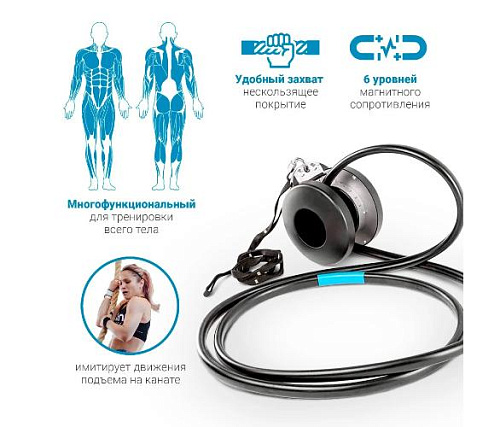 Канатный портативный тренажер Livepro LP8167