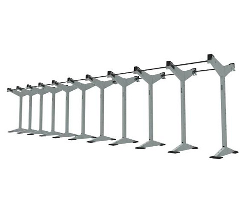 Купить 10-модульная двусторонняя стойка Torque X-Create XC2SC-10M-05 (платинум) в Москве