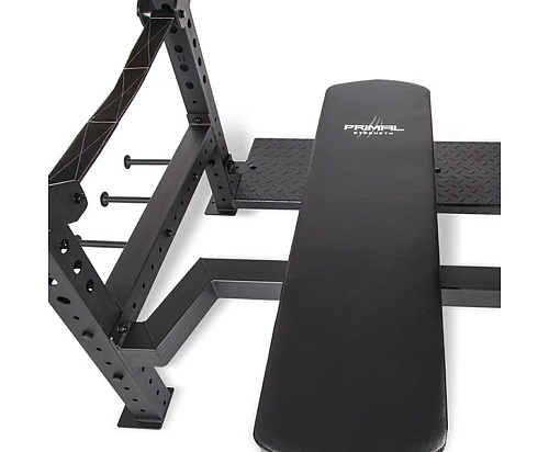Олимпийская скамья горизонтальная Primal PSWB0024 (со страховочными стропами)