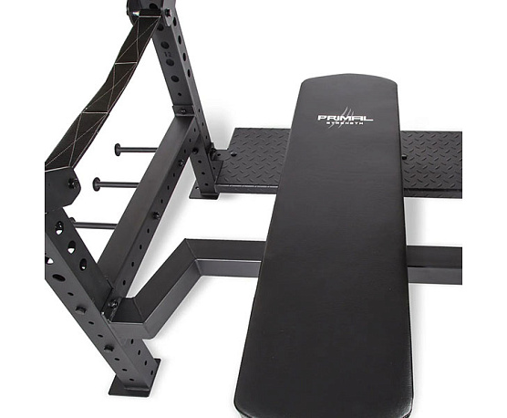 Олимпийская скамья горизонтальная Primal PSWB0024 (со страховочными стропами) фото1