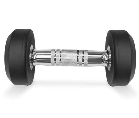 Комплект обрезиненных гантелей Hasttings HD51D2A-27,5-37,5 5 пар от 27,5 до 37,5 кг фото1