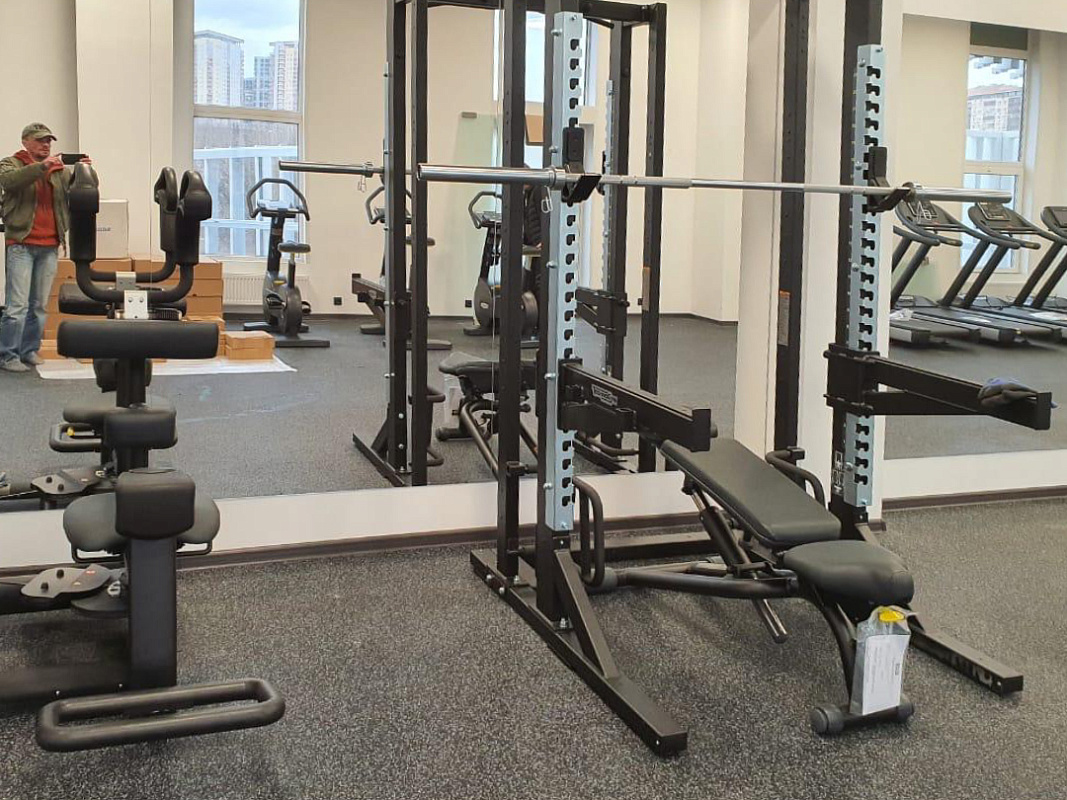 Спортивный зал для академии фигурного катания «Ангелы Плющенко»