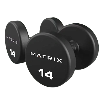 Гантели с уретановым покрытием Matrix Urethane Dumbbell