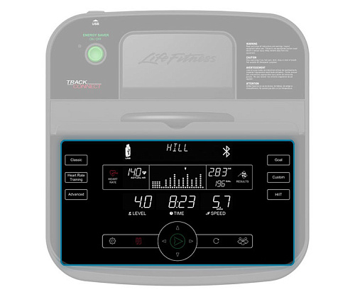 Вертикальный велотренажер Life Fitness C3 Track Connect