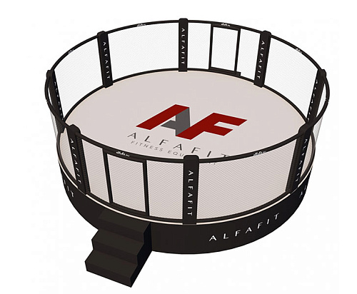 MMA Арена тренировочная AlfaFit на помосте высотой 1 м