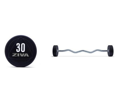 Купить EZ штанга уретановая Ziva ZVO-BCPU-1607 25 кг в Москве