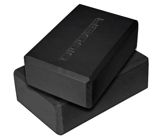 Блок для йоги Hasttings Digger HD22E1-B черный