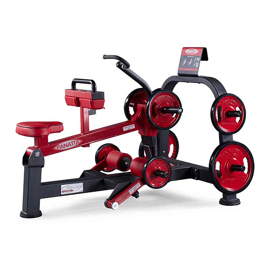 Нагружаемый дисками тренажер Panatta FreeWeight Special 1FW088