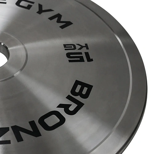 Диск олимпийский Bronze Gym стальной 15 кг