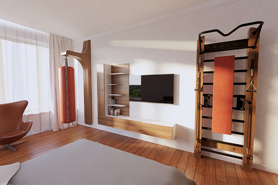 Узкая шведская стенка расширенной комплектации Desire Eco S Plus фото10