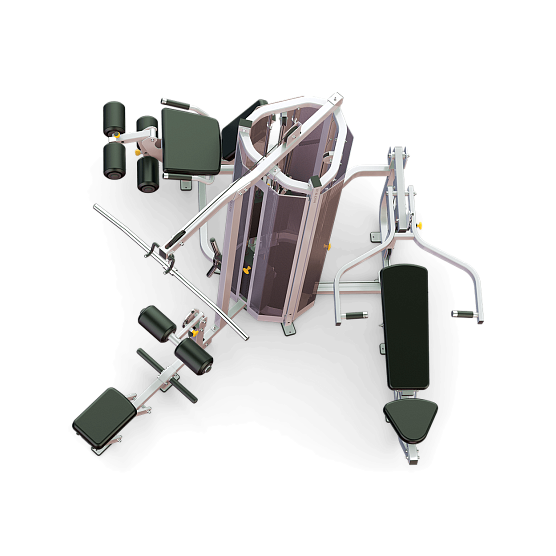 Трехпозиционный мультикомплекс Matrix Fitness Aura G1-MG30 фото1