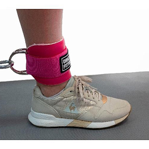 Купить Original FitTools Ремень регулируемый для тренировки мышц бедра и ягодиц розовый в Москве