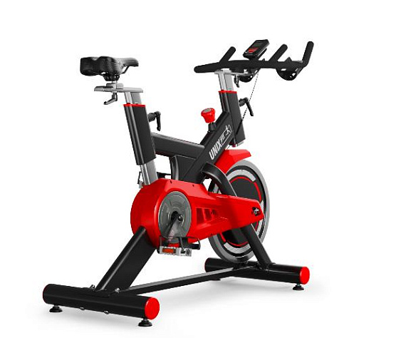 Велотренажер спин-байк Unix Fit SB-500 черный фото1