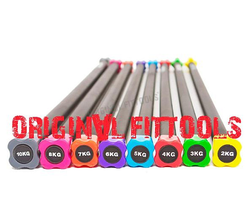 Бодибар Original FitTools FT 7 кг оранжевый наконечник