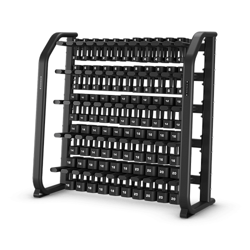 Стойка для гантелей групповых занятий Matrix Fitness Studio Dumbbell Rack 