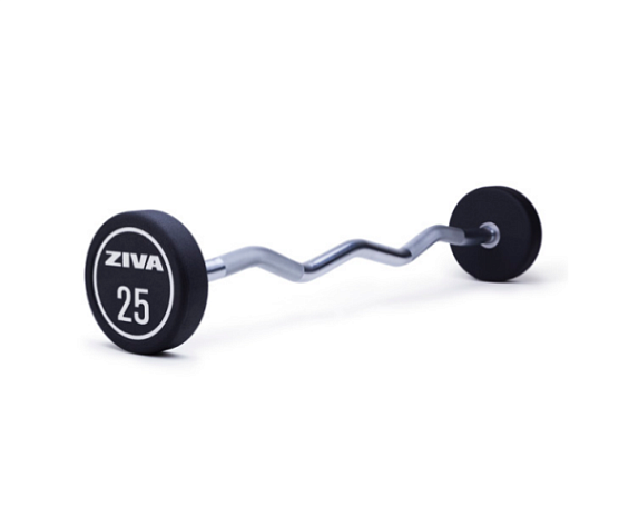 Ziva Набор уретановых EZ штанг 10-20 кг (5 штук)