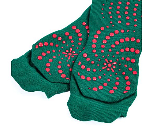 Носки для йоги Bloom LB7081-3 зеленые