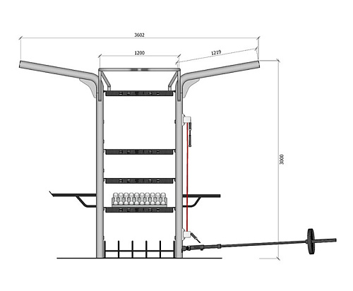 Уличная мультистанция Desire Open Air Quattro