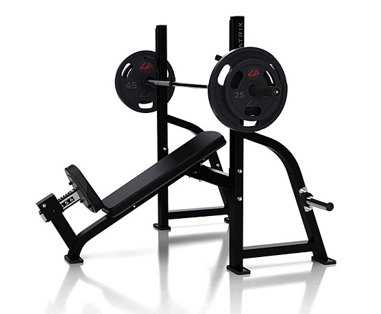 Силовой тренажер Matrix Fitness G1-FW164 Скамья наклонная для жима