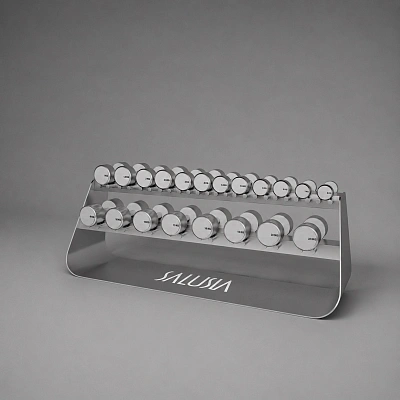 Стойка с гантелями 2,5-25 кг Salusia FRAME-J04
