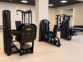 Фитнес-пространство в гостиничном комплексе на Алтае