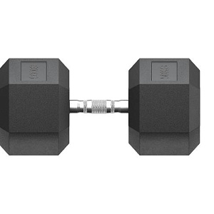 Купить Unix Fit Гантель гексагональная обрезиненная 50 кг / шт. в Москве