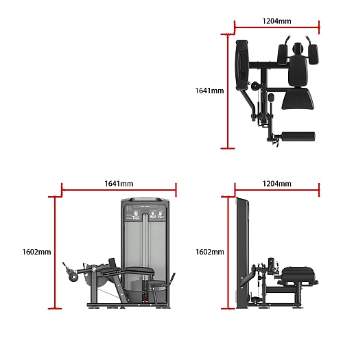 Сгибание ног лежа Smith Fitness Excellence RE8015