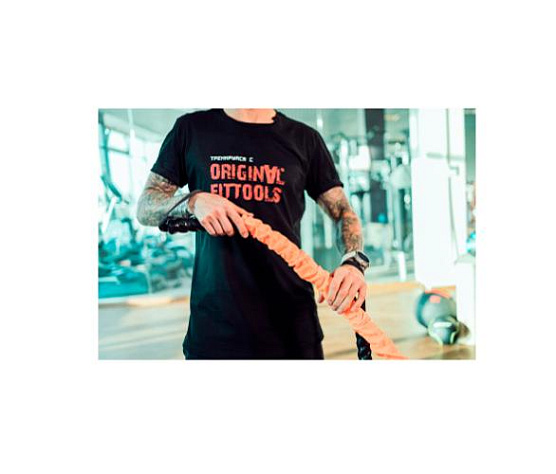 Канат для функционального тренинга Original FitTools 50 мм х 9,1 м фото8