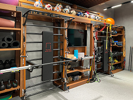 Фитнес пространство в частном доме под ключ