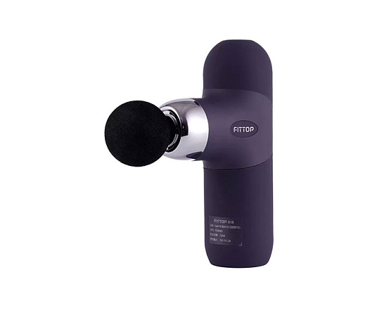 Перкуссионный массажер Fittop SuperHit Mini II синий фото5