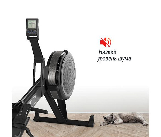 Гребной тренажер Unix Fit Air Magnetic Rower-X Black фото12
