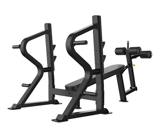 Олимпийская скамья с отрицательным наклоном для жима Aerofit Impulse SL7030