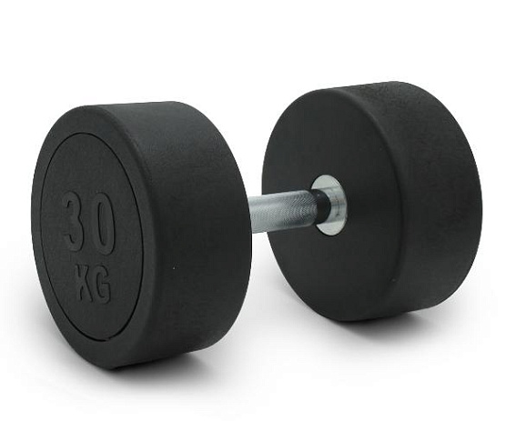 Гантель круглая обрезиненная Unix Fit PRO 30 кг / шт.