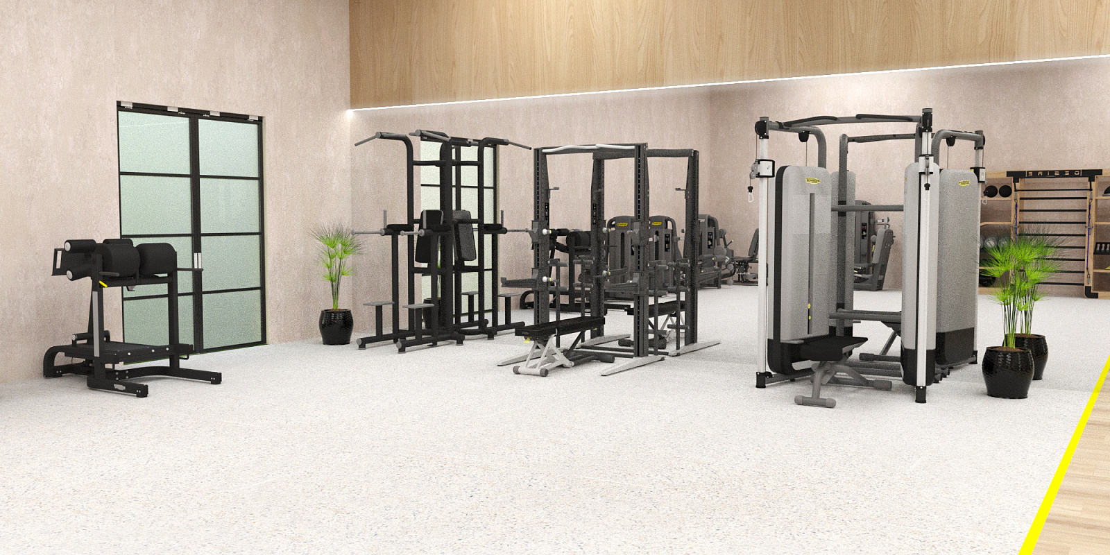 Спортивный зал для академии фигурного катания «Ангелы Плющенко»