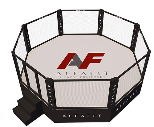 Октагон тренировочный AlfaFit на помосте высотой 1 м