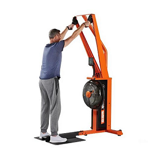 Купить Гребной тренажер First Degree Fitness FluidPowerERG Orange лыжный  в Москве