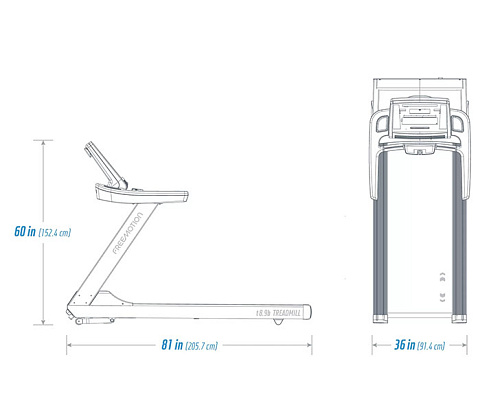 Беговая дорожка Freemotion Fitness T8.9b
