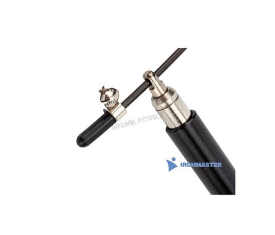 Скакалка скоростная с алюминиевыми рукоятками Original FitTools фото3