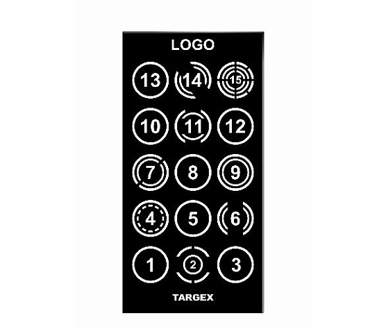 Функциональная панель Targex СИЛА, 2400х1200 мм (панель стеновая)