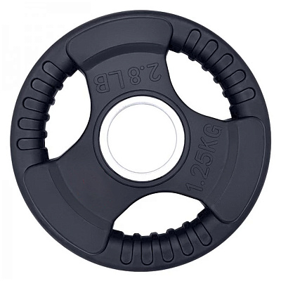 Диск олимпийский 1,25 кг Black Edition KRAFT Fitness