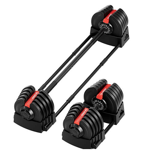 Набор регулируемый штанга+гантель Hyfit 40 кг