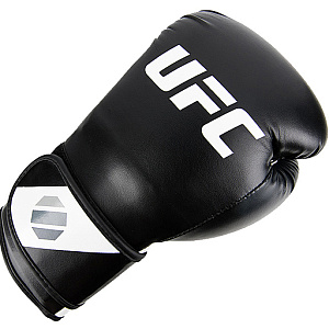 Купить UFC Pro Fitness Перчатки тренировочные для спарринга черные - 8 Oz в Москве