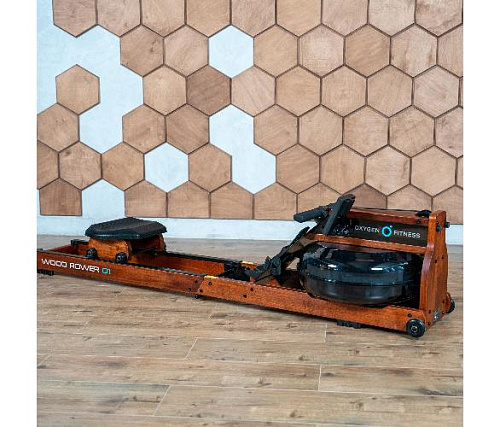Гребной тренажер Oxygen WOOD ROWER Q1 домашний