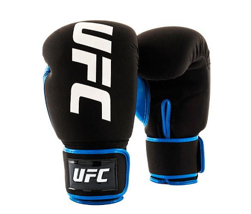 Купить Перчатки для бокса и ММА UFC синие L в Москве