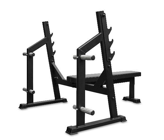 Скамья для жима горизонтальная Bronze Gym PARTNER AL-304L фото2