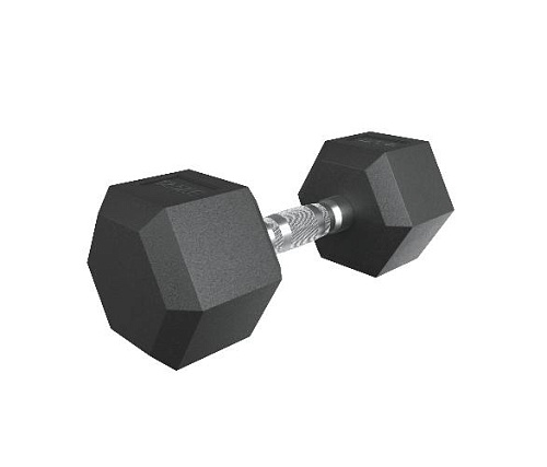 Гантель гексагональная обрезиненная Unix Fit 12,5 кг / шт.