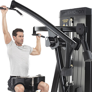 Купить Грузоблочный тренажер на верхнюю часть тела Freemotion Fitness Epic ES802 Разнохватная тяга сверху в Москве