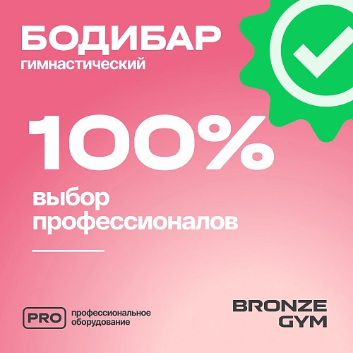 Гимнастическая палка бодибар Bronze Gym, 3 кг